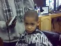 Little man AFTER hair cut - Cutie!