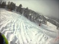 Brokke skisenter 2011 filmet med hjelmkamera