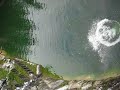 me jumping off of a 60 foot cliff in massachusetts