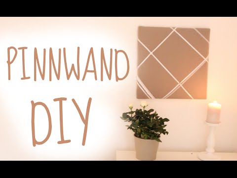 DIY Pinnwand | schick und dekorativ :)