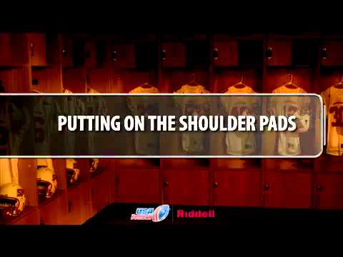 how to fit football shoulder pads