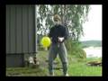 Hydrogen ballong tabbe - Hydrogen balloon blooper