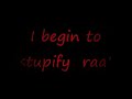 stupidfied lyrics!