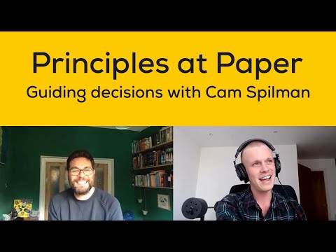Principle Guided Decisions with Cam Spilman