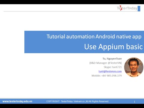 [Tutorial]: Appium basic automation testing for Android native app
