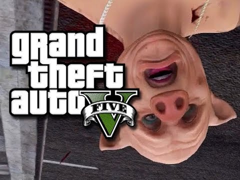GTA 5 Online Random Moments! - Fighting for Planes and Fish! (GTA 5 Funny Gameplay)