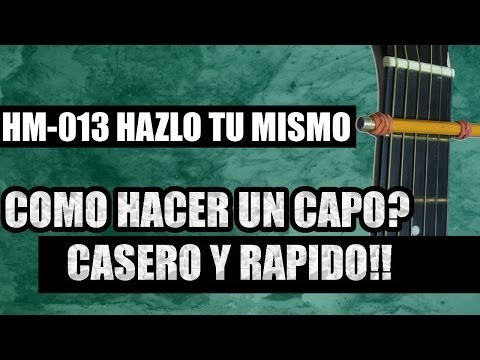 Como hacer tu propio capo