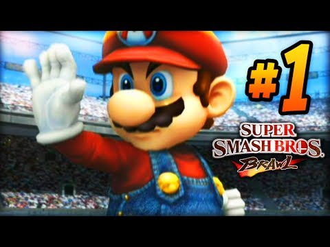 Super Smash Bros Brawl - LIVE w/ Ali-A #1 -