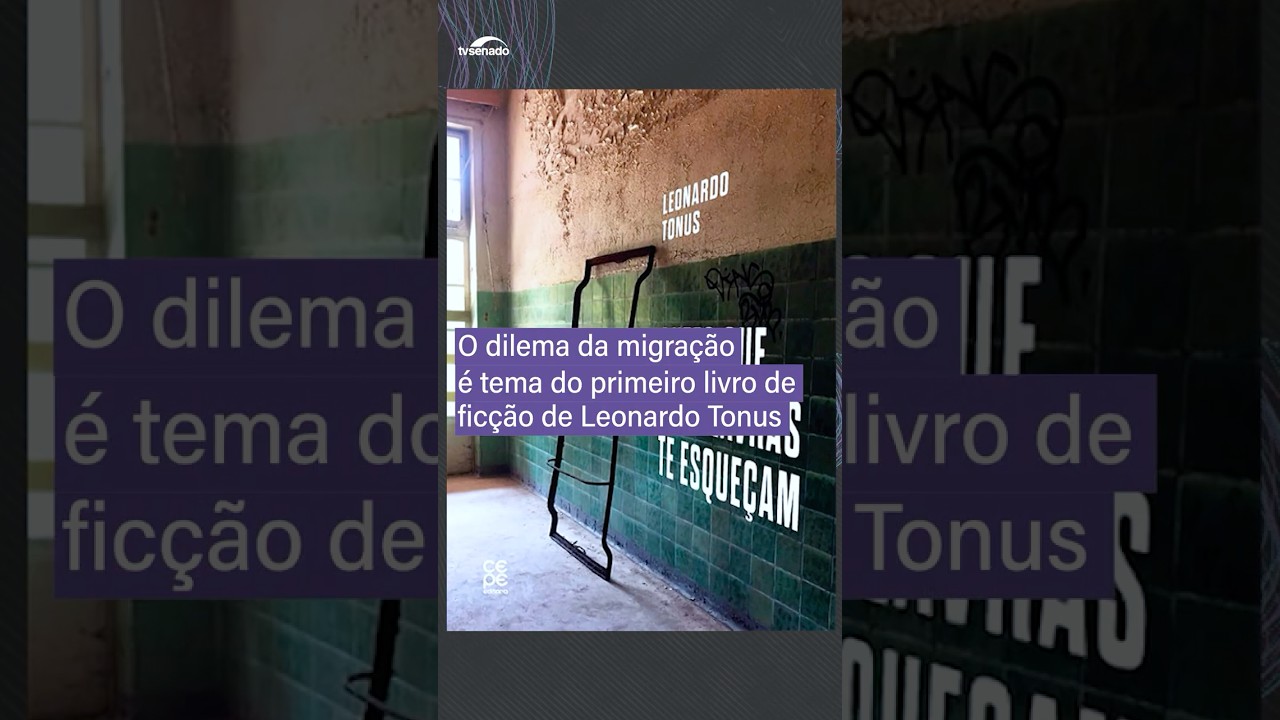 Migração é o tema da obra de ficção de Leonardo Tonus #Shorts