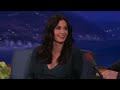 courteney has a special new pillow, but she only plans to use one side of it.