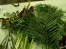 Make your own flowers- casket saddle