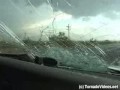 massive, deadly hail destroying car