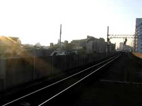 特急「うずしお」　佐古駅通過