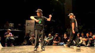 Rhythmalism (Oba & Toshi) vs ZETTONE (You-suke & So-ki☆) – Juste Debout Japan 2012 Quarter Final