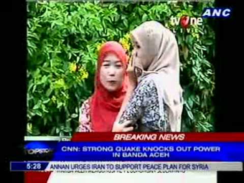 BREAKING NEWS: 8.7 magnitude quake hits off Aceh province