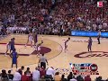 LeBron James has a sweet layup and one!