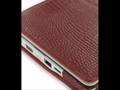 videos de PDair Leather Case for Acer Aspire one AOA-150 (XP Home/120GHDD) - Book Type (Red/Crocodile Pattern)