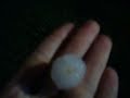 Chuva de granizo em Cascavel