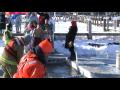 Saville, Graham, and Charlie Polar Plunge