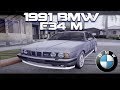 BMW E34 M5 1991 para GTA San Andreas vídeo 1