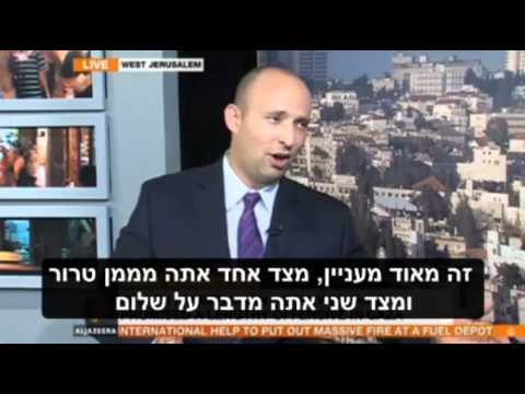 Bennett to Al Jazeera: Your owner Qatar funds the daily murder of children in Israel and Gaza.