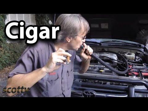 how to locate engine vacuum leak