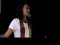 Sarah Kay performs at the 10th Anniversary Urbana Party