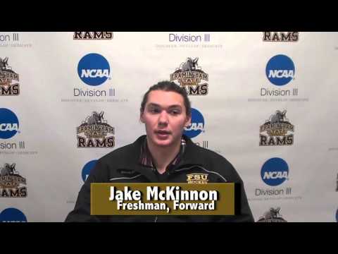 Framingham State Athlete of the Week- Jake McKinnon (Men's Ice Hockey)