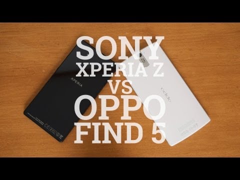 Sony Xperia Z vs Oppo Find 5