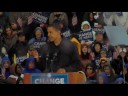 Barack Obama rallys crowd in 39 degree rain at Widener, PA one week before the election - part 2 Barack Obama rallys crowd in 39 degree rain at Widener, PA one week before the election - part 2
