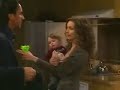 Zach gives goodbye kisses to Kendall and Spike.