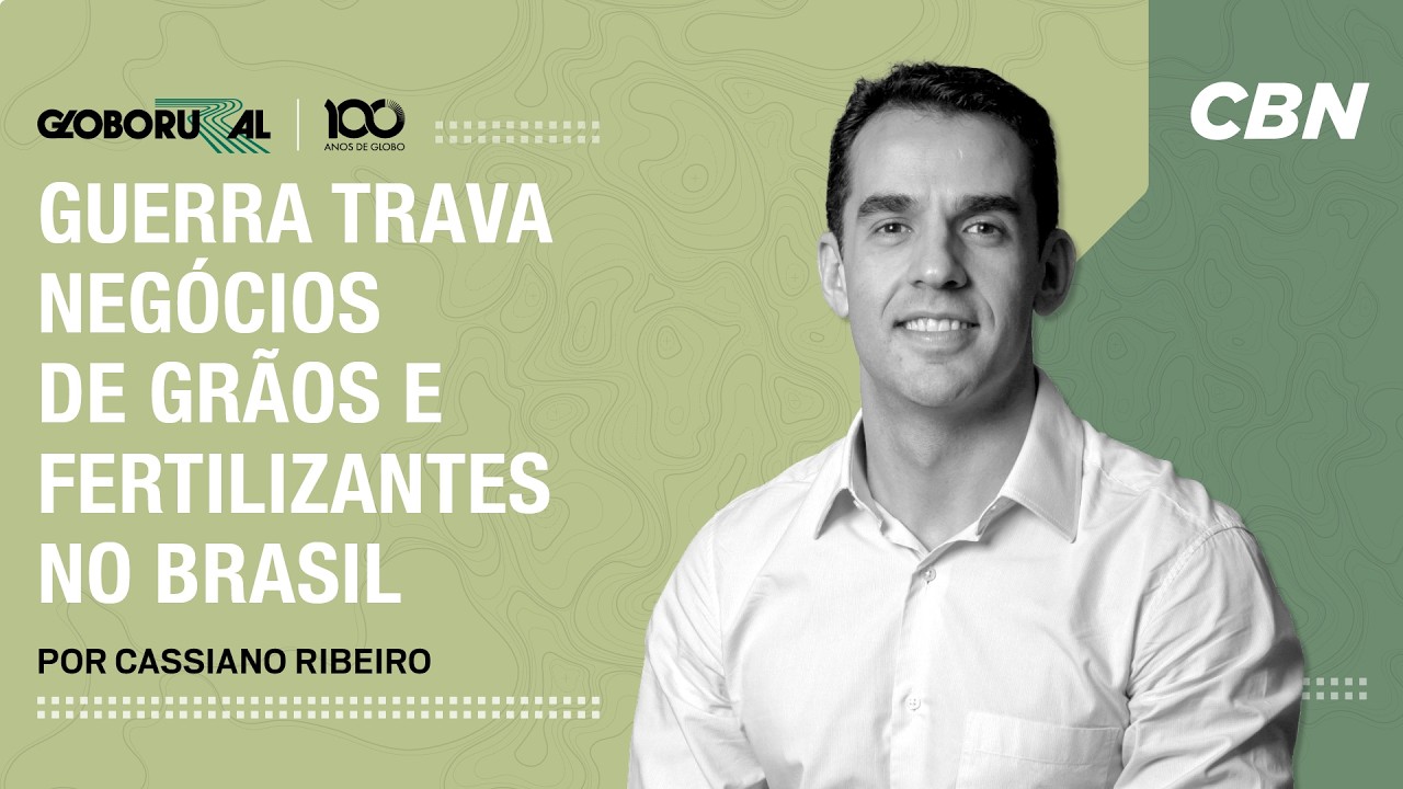 China e Rússia suspendem exportação de fertilizantes e Brasil corre o risco de desabastecimento.