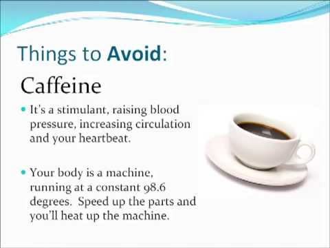 Hyperhidrosis Diet Tips