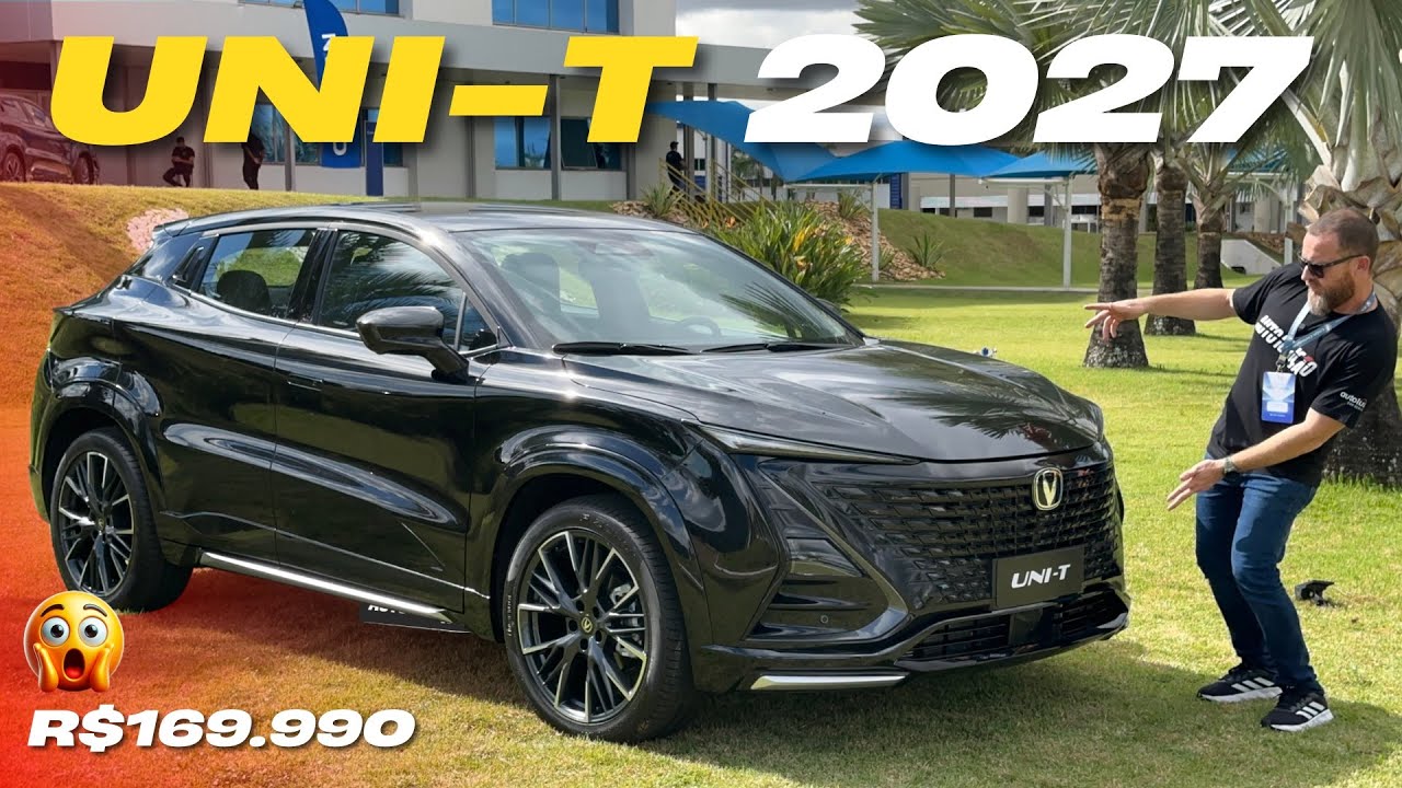 NOVO CAOA CHANGAN UNI-T 2027 - Chega completo por R$169.990 Confira Tudo!