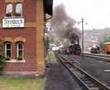 Shunting at Steinbach railway station (Pressnitztalbahn)