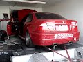 E46 M3 Dyno Run Borla Exhaust