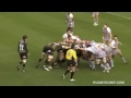 Northampton Saints 30m scrum vs Newcastle