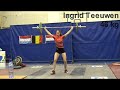 open benelux weightlifting 06, women