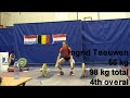 open benelux weightlifting 06, women