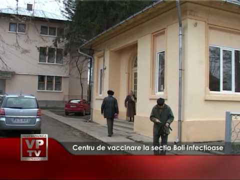Centru de vaccinare la secţia Boli Infecţioase