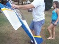 Modle airplane start up