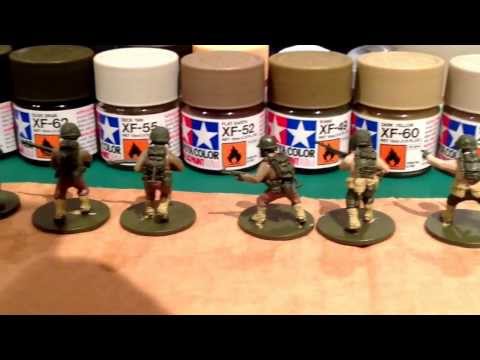 how to paint us infantry