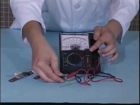 how to adjust zero ohms for analog multimeter