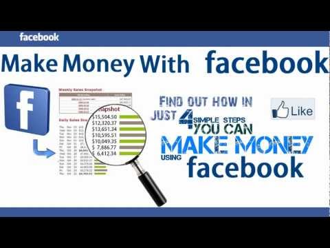 how to make money w facebook