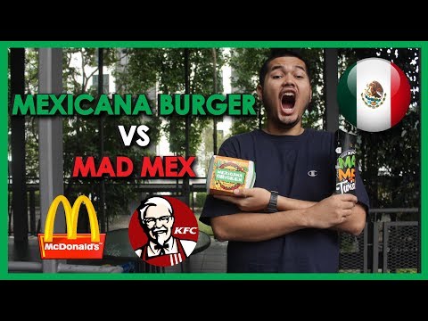 McD VS KFC Edisi Mexico!!! (Mexicana Burger Vs MadMex)