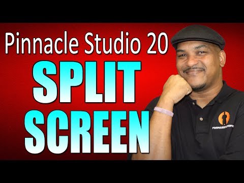 Pinnacle Studio 20 Ultimate | Split Screen Tutorial