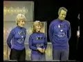 showoffs was a goodson-todman game show that aired on the abc television network for six months in 1975 from june 30 through december 26, with bobby van as the host and gene wood as the announcer. the original host was to be larry blyden, but he died in a car crash in between the filming of the pilot and the first week of shows. showoffs was later revived on cbs under the name body language, with tom kennedy as the host.

two teams (the red & blue) of three players (consisting of two celebrities & one civilian contestant, with each member wearing a sweater of the corresponding team color) competed in a game of charades. because the team colors were indistinguishable on black and white television sets (which were still commonplace at this point in time), the words 