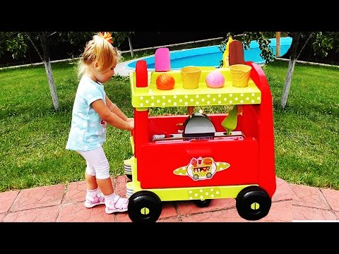 ✿ МАКДОНАЛЬДС НА КОЛЕСАХ Играем в Магазин Игры Для Детей Видео McDonalds KIDS Games Educational Toys
