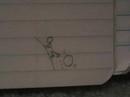 Stickman Running From Rock Stickman Running From Rock