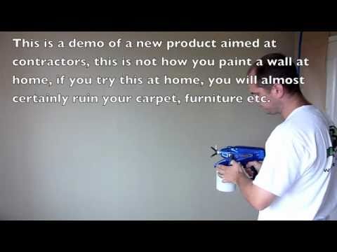 airless spray - Graco 18v Cordless Airless Spray or also known as the Graco Minimax Spray elsewhere This is the professional re-buildable version. I was just testing it at t...